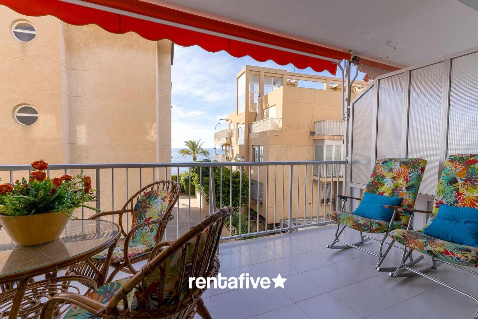 Ferienwohnung Rentafive Vistas Al Mar Ascensor Terraza Santa Pola Exterior foto