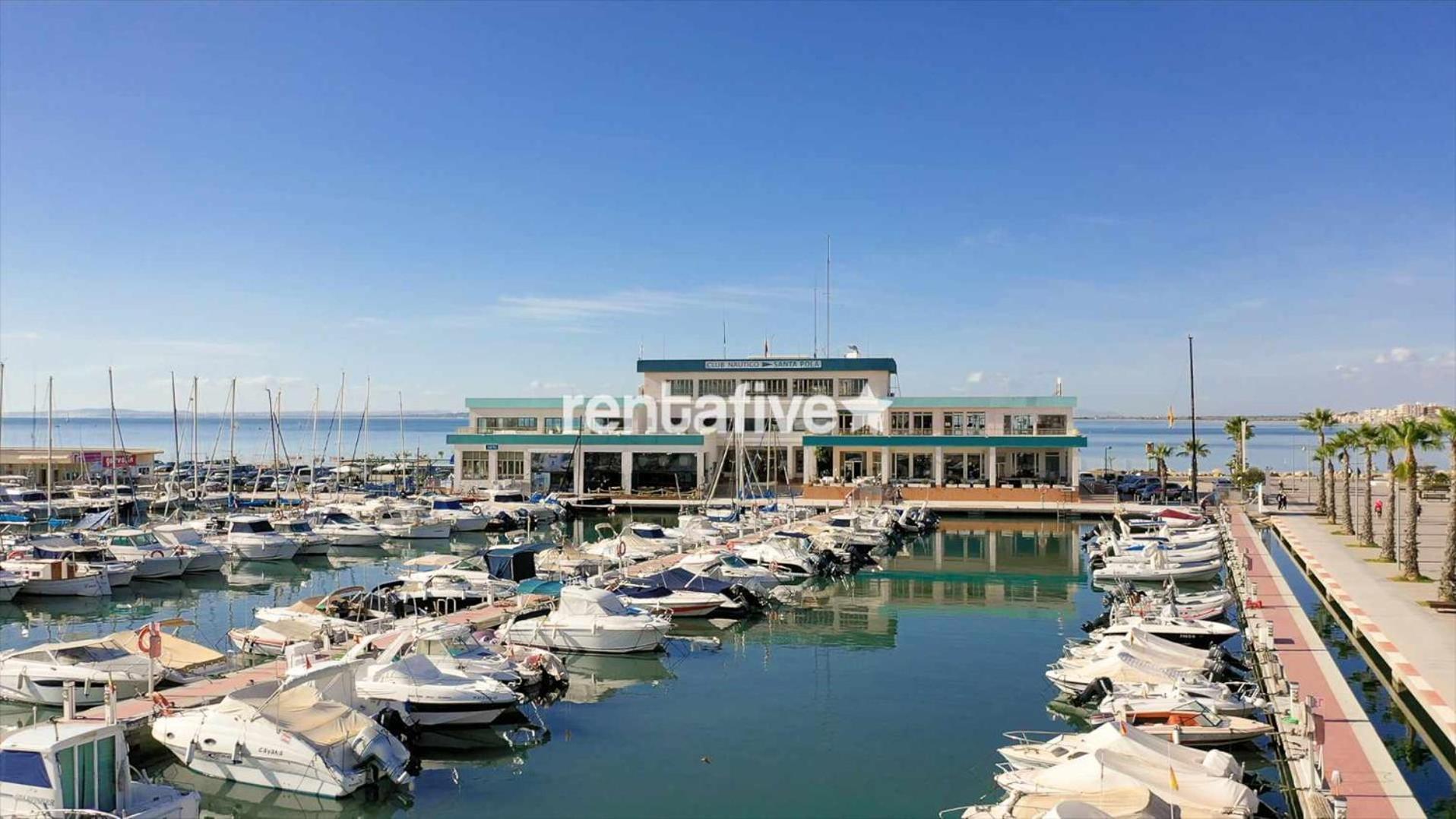 Ferienwohnung Rentafive Vistas Al Mar Ascensor Terraza Santa Pola Exterior foto