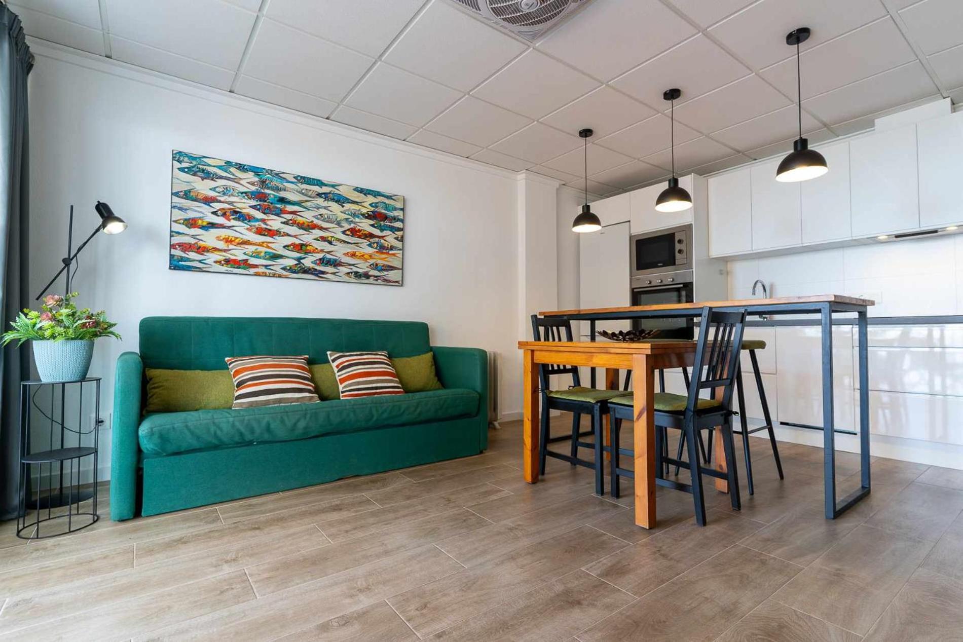 Ferienwohnung Rentafive Vistas Al Mar Ascensor Terraza Santa Pola Exterior foto