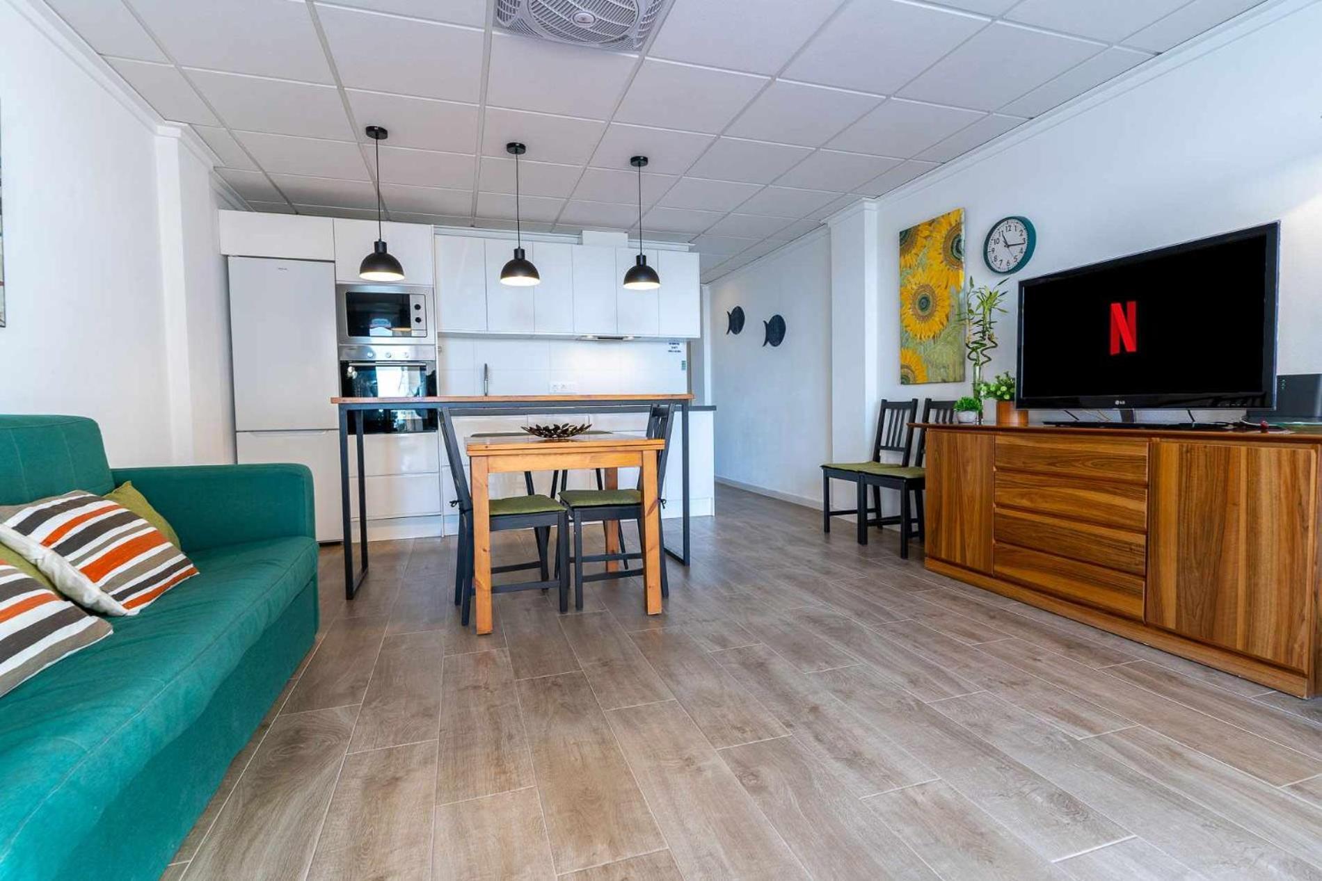 Ferienwohnung Rentafive Vistas Al Mar Ascensor Terraza Santa Pola Exterior foto