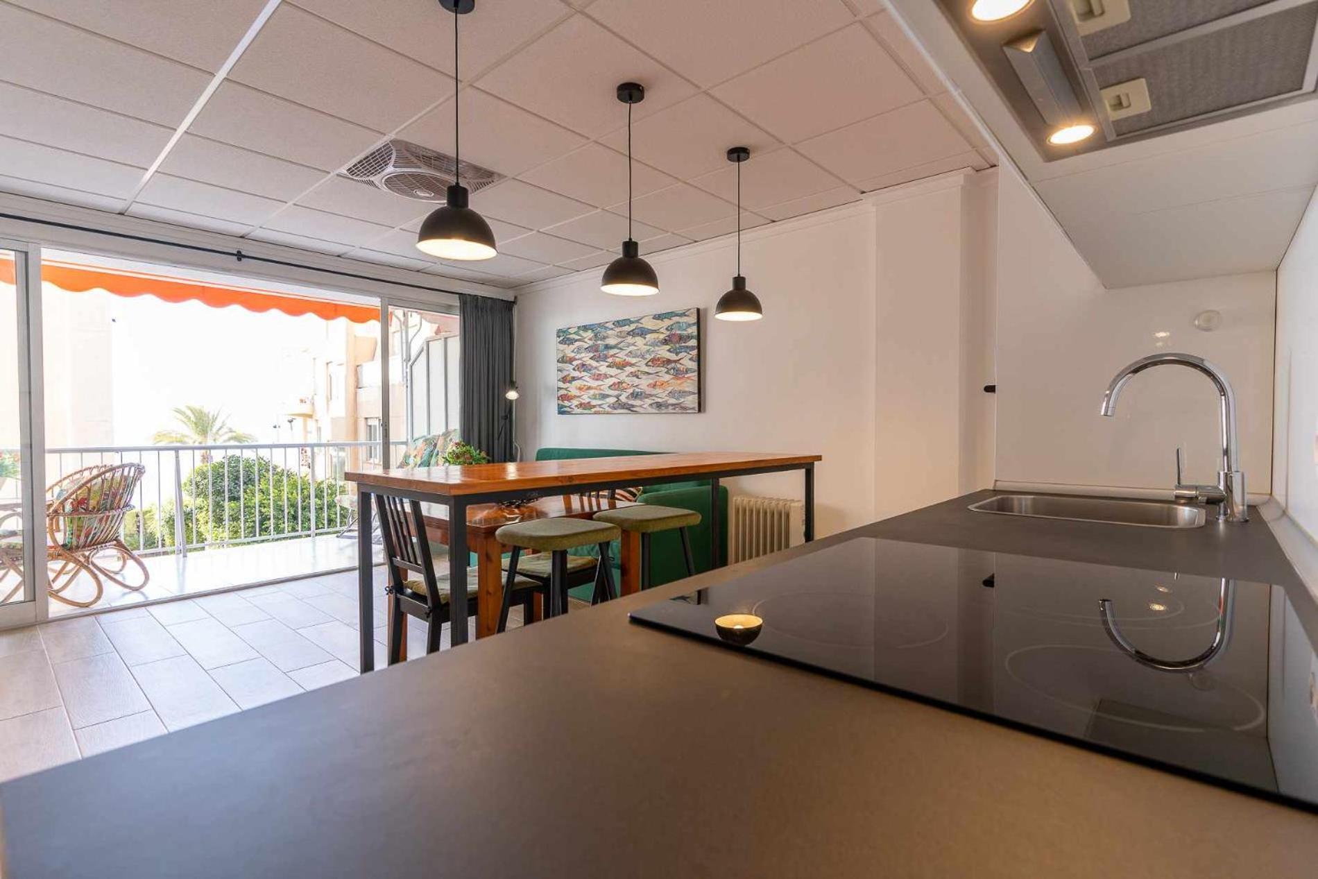 Ferienwohnung Rentafive Vistas Al Mar Ascensor Terraza Santa Pola Exterior foto